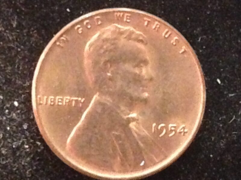 1954 Lincoln Cent MS-64-65