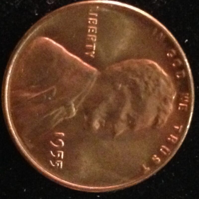 1955 Lincoln Cent MS-64-65