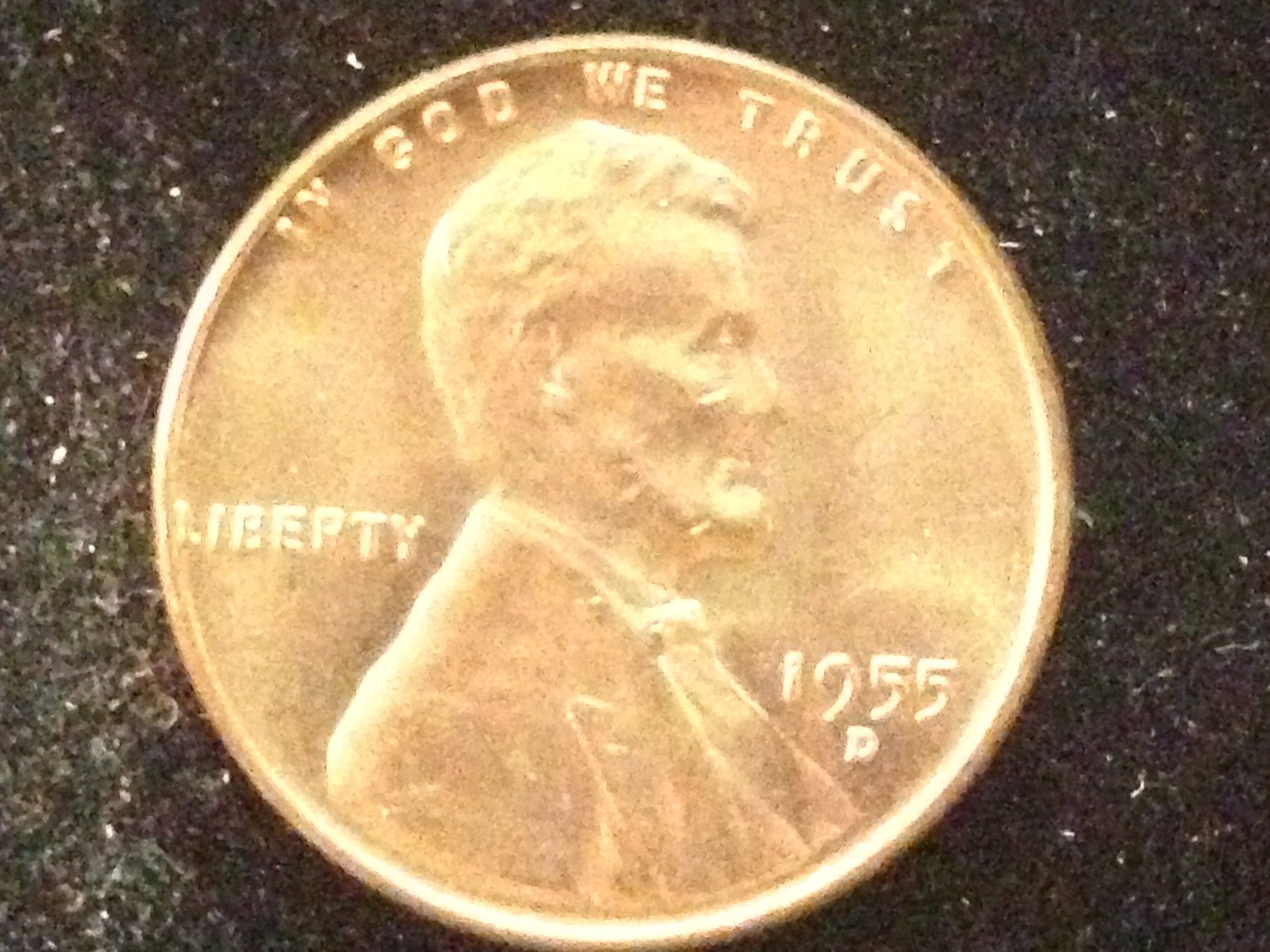 1955-D Lincoln Cent MS-65+