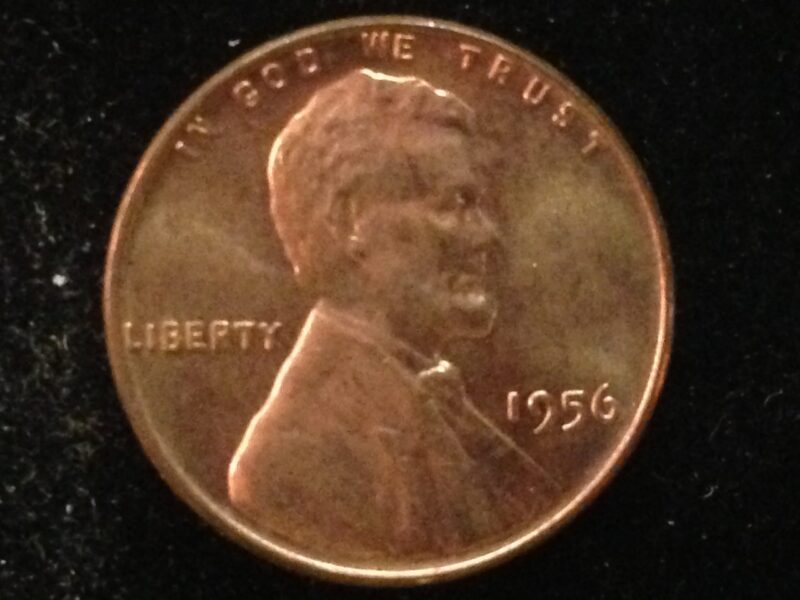 1956 Lincoln Cent MS-65+