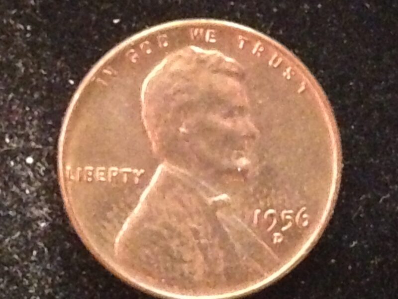 1956-D Lincoln Cent MS-65+