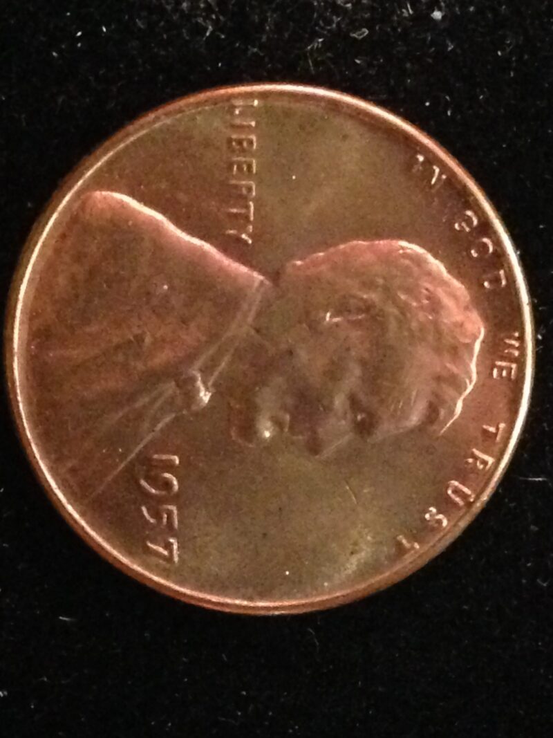1957 Lincoln Cent MS-65+