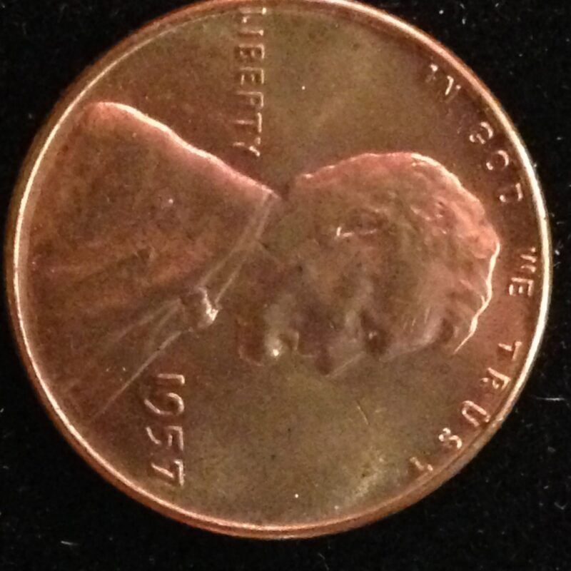 1957 Lincoln Cent MS-65+