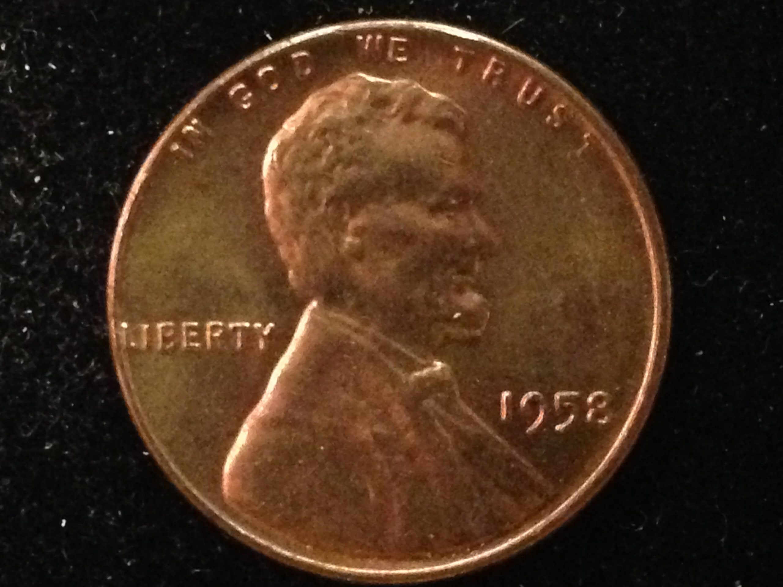 1958 Lincoln Cent MS-65+