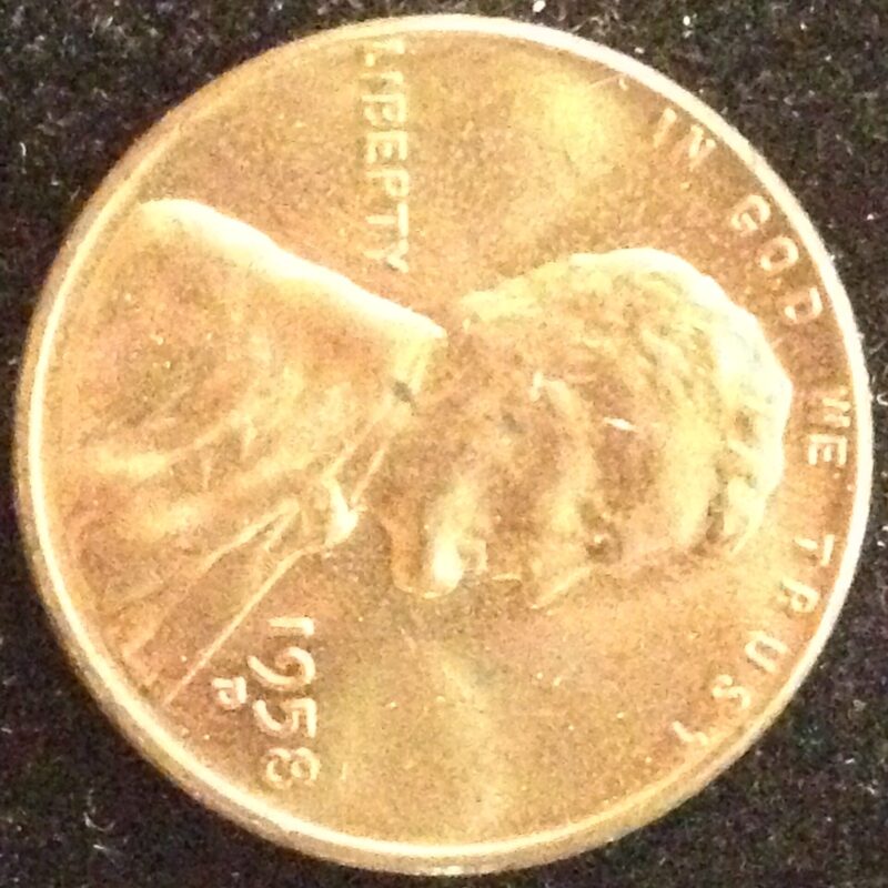 1958-D Lincoln Cent MS-65+