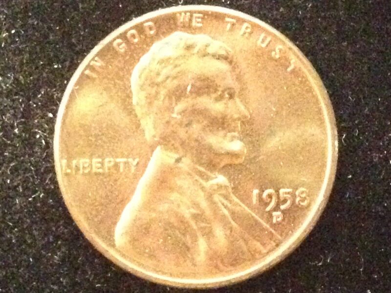 1958-D Lincoln Cent MS-65+