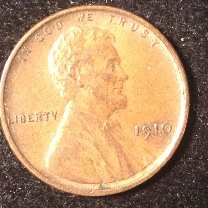 1910 Lincoln Cent BU