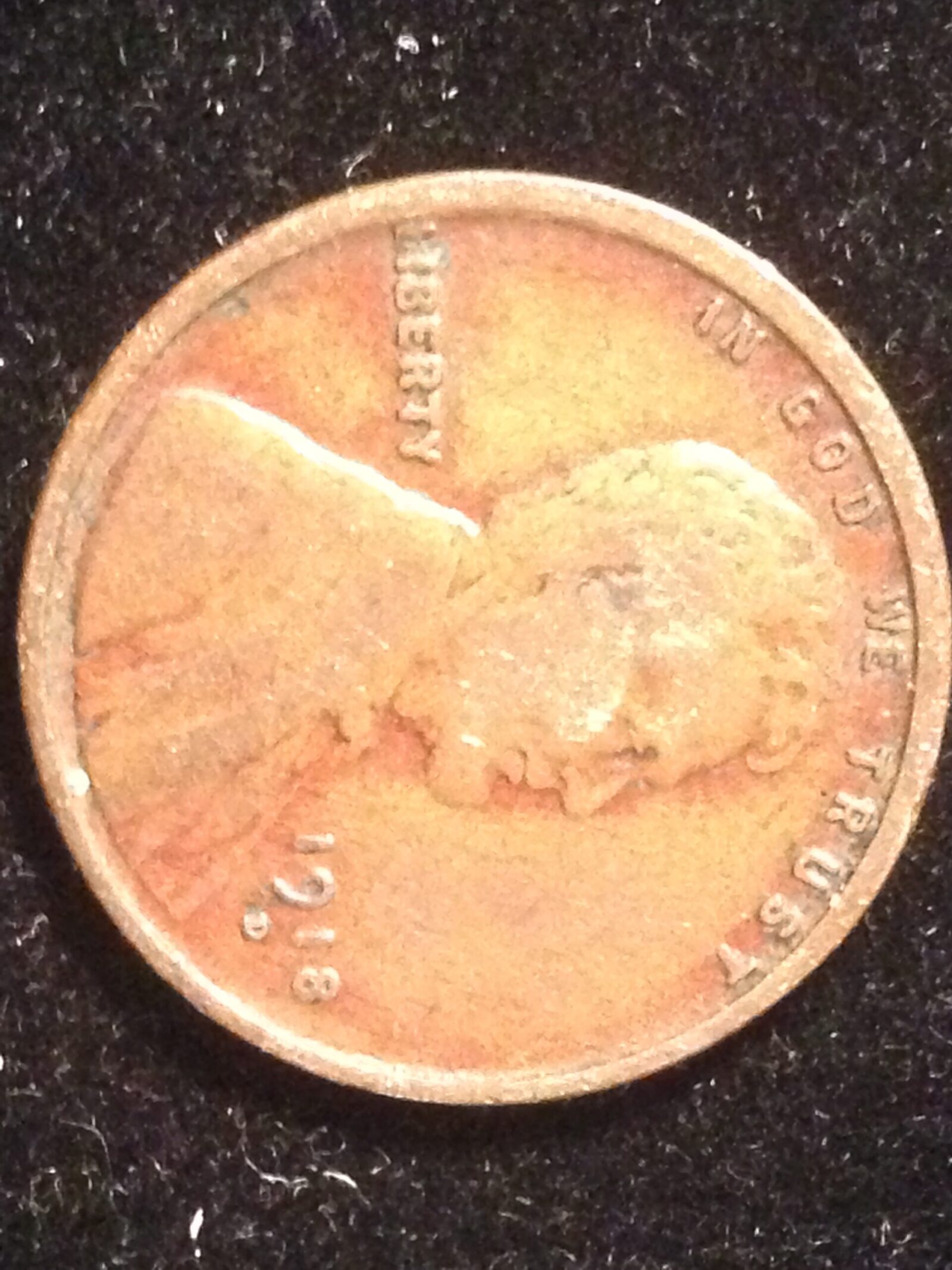 1918-D Lincoln Cent XF