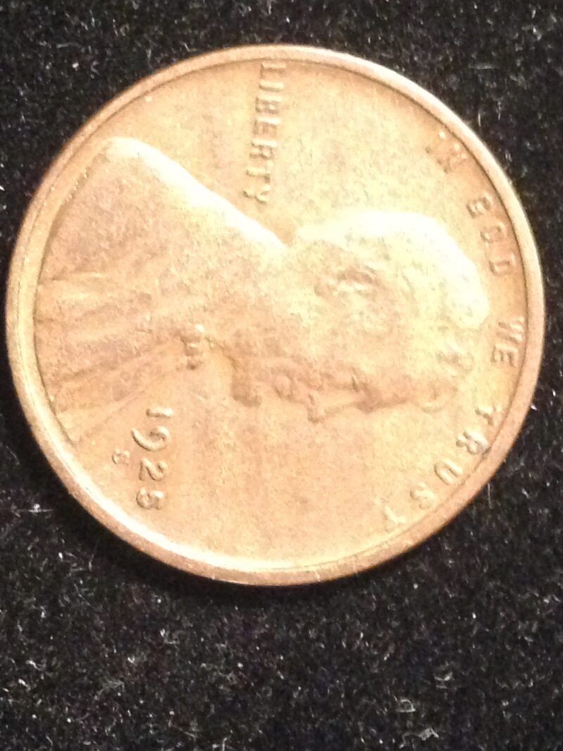 1925-S Lincoln Cent XF