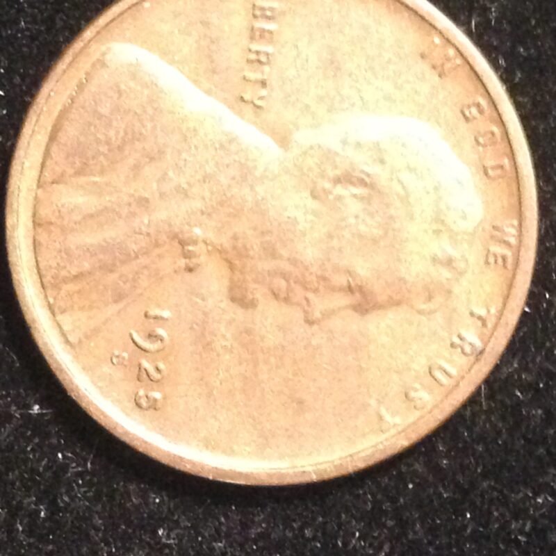 1925-S Lincoln Cent XF