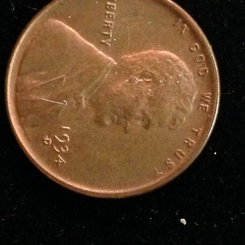 1934-D Lincoln Cent XF