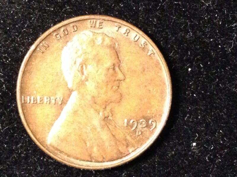 1939-D Lincoln Cent MS-63
