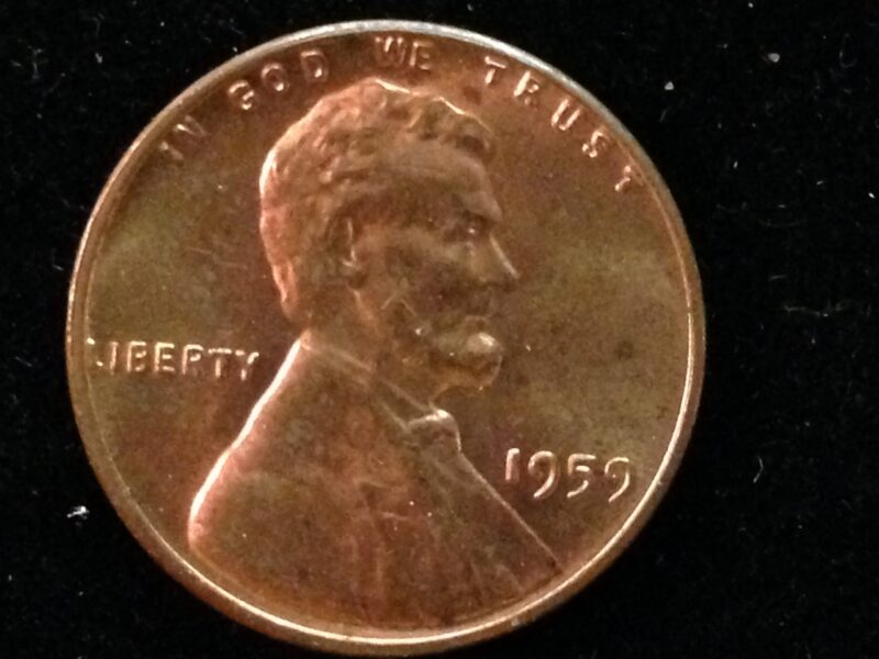1959 Lincoln Cent Gem BU