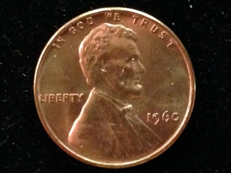 1960 Sm Date Lincoln Cent Gem BU