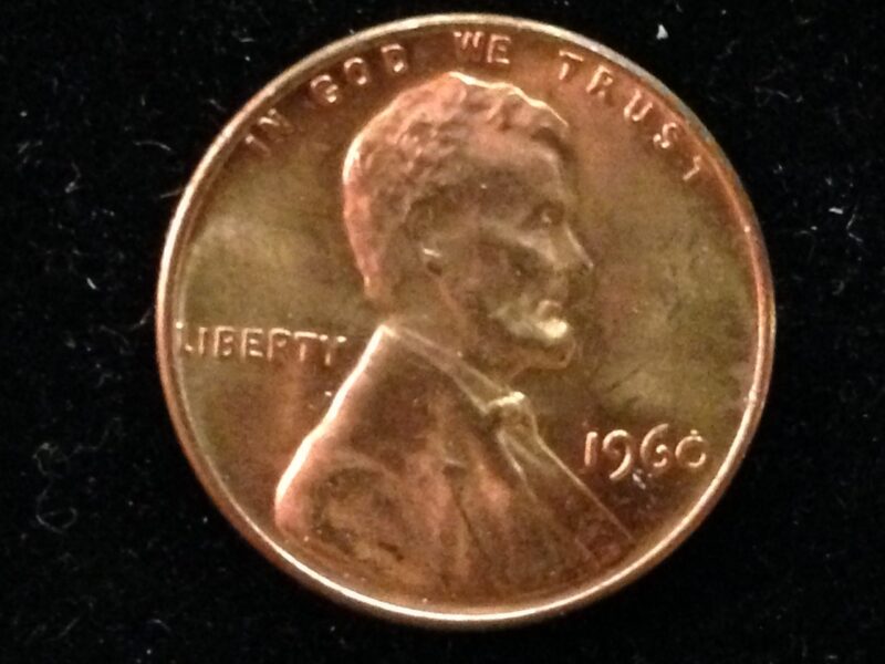 1960 Lg Date Lincoln Cent Gem BU