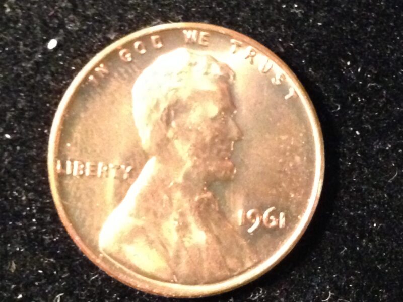 1961 Lincoln Cent Gem BU