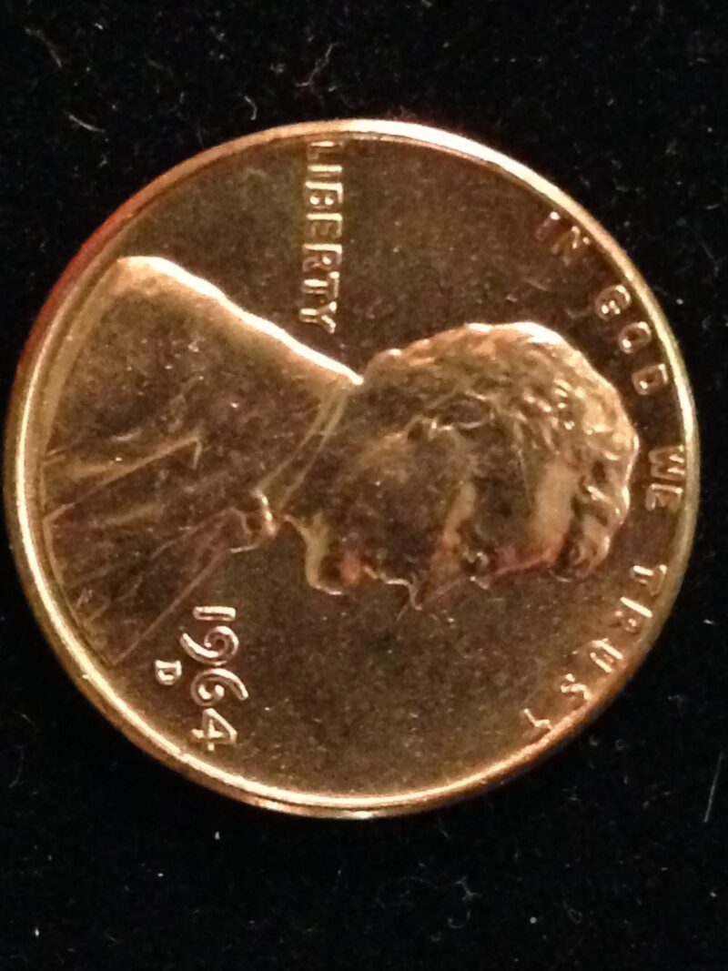 1964-D Lincoln Cent Gem BU