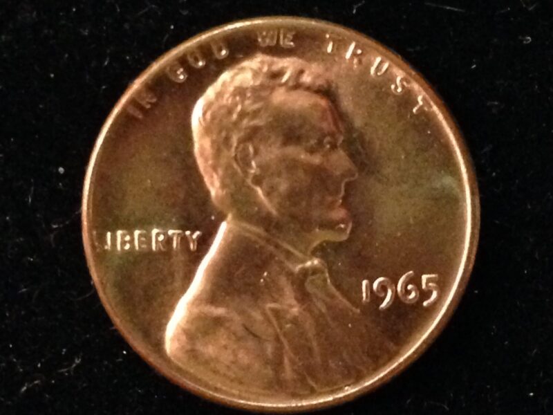 1965 Lincoln Cent Gem BU