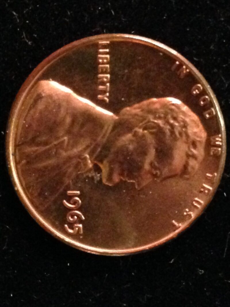 1965 SMS Lincoln Cent Gem BU