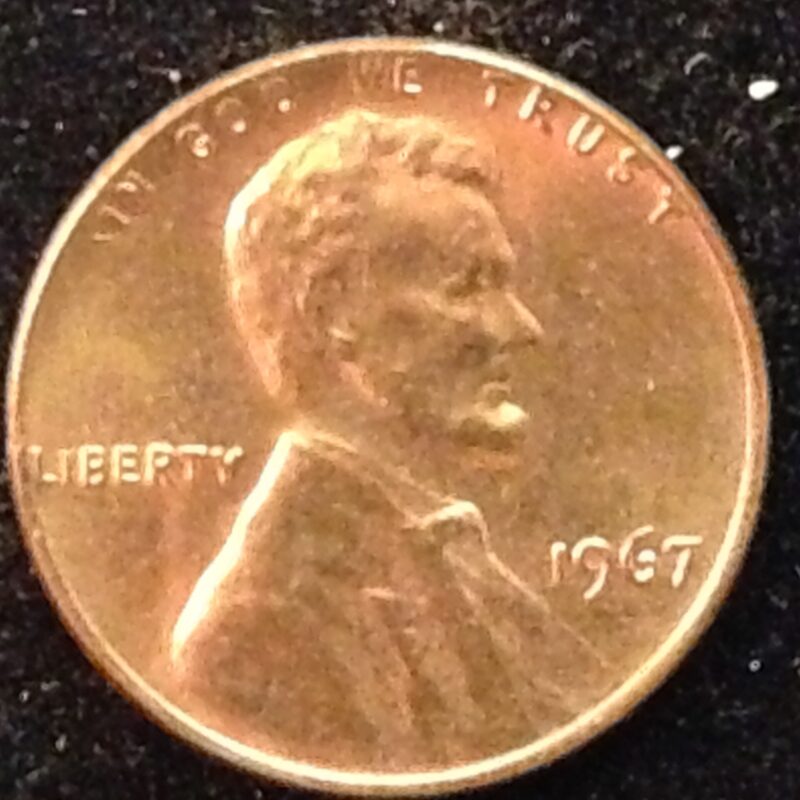 1967 Lincoln Cent Gem BU