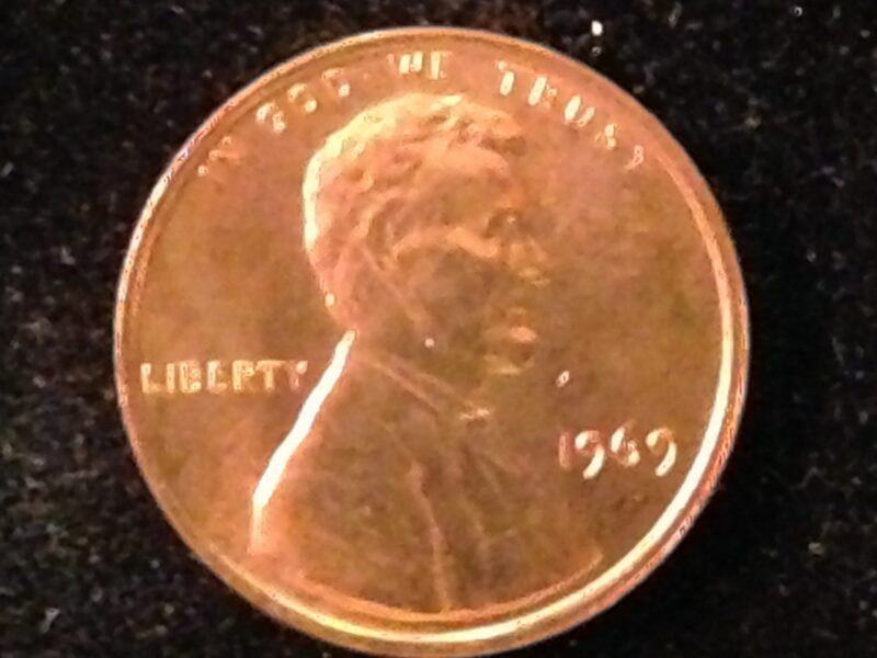 1969 Lincoln Cent Gem BU