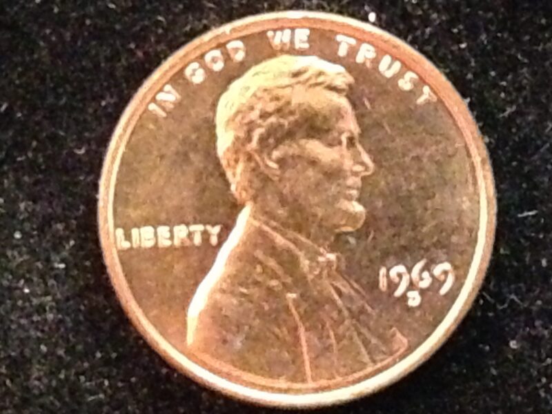 1969-D Lincoln Cent Gem BU