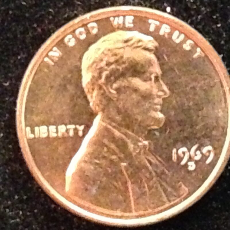 1969-D Lincoln Cent Gem BU