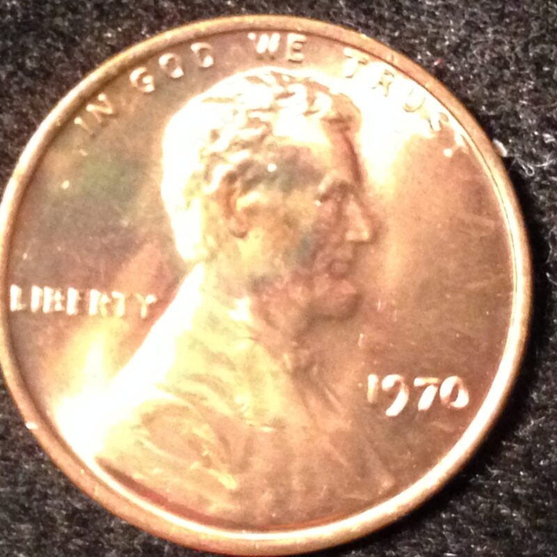 1970 Lincoln Cent Gem BU