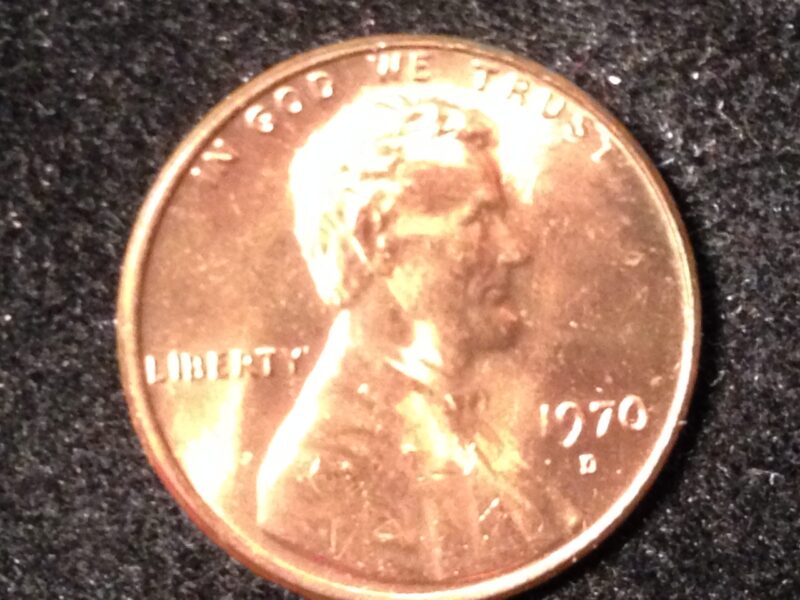 1970-D Lincoln Cent Gem BU