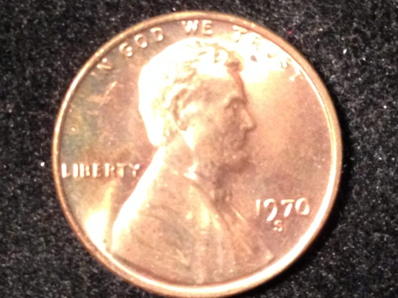 1970-S Lg Date Lincoln Cent Gem BU