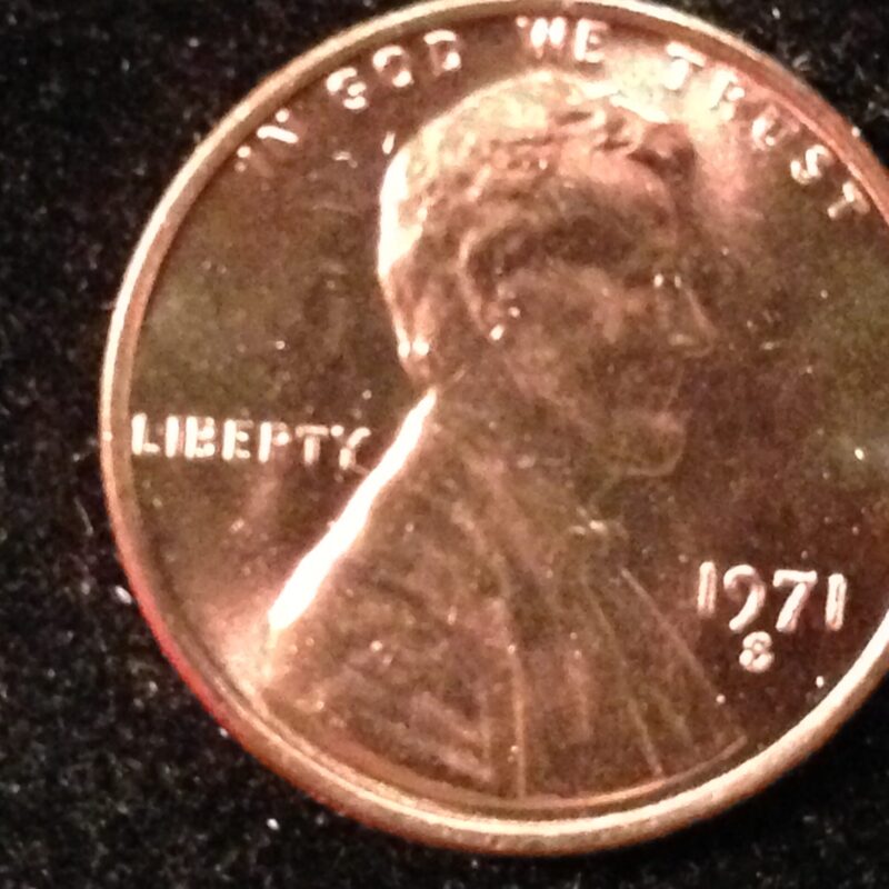 1971-S Lincoln Cent Gem BU