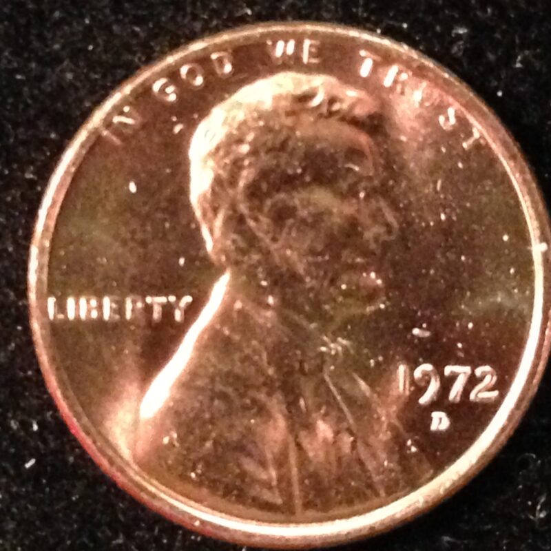 1972-D Lincoln Cent Gem BU