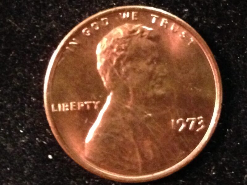 1973 Lincoln Cent Gem BU