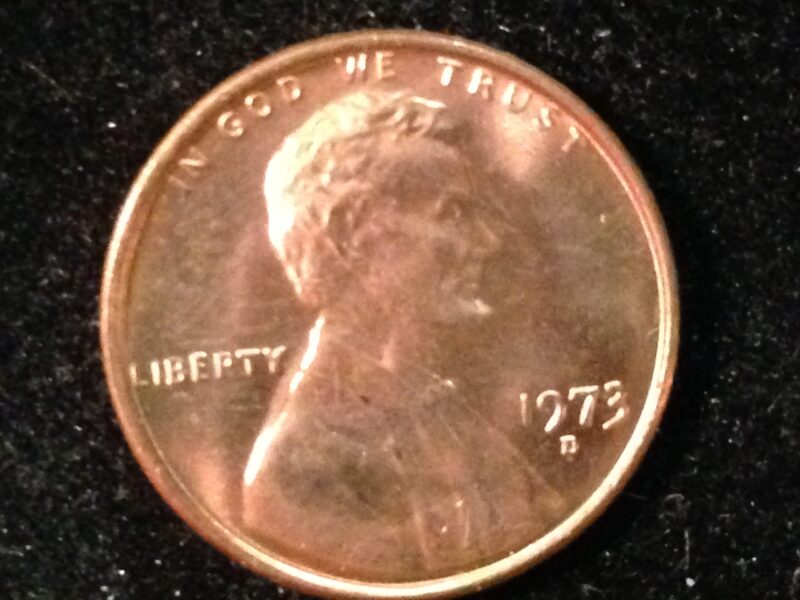 1973-D Lincoln Cent Gem BU