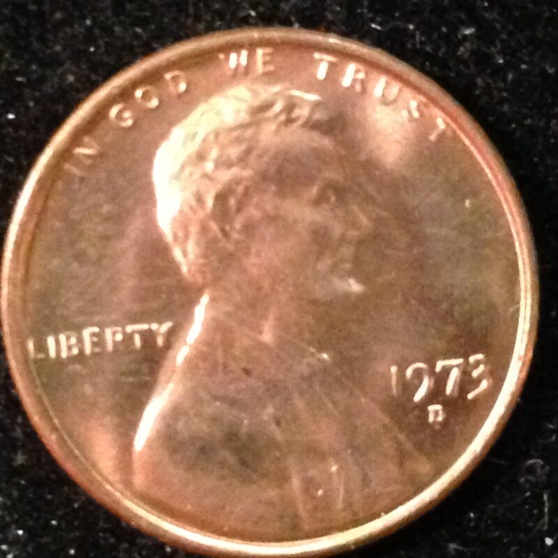 1973-D Lincoln Cent Gem BU