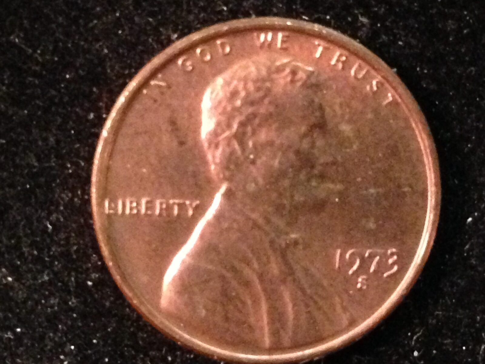 1973-S Lincoln Cent Gem BU