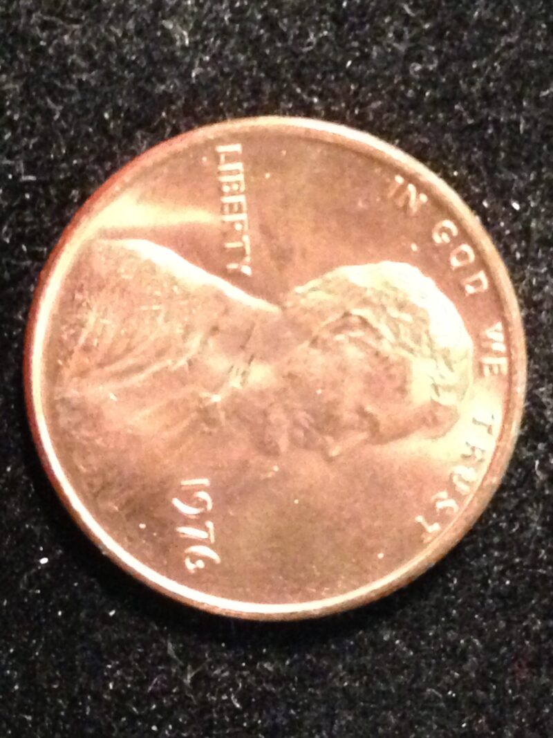 1976 Lincoln Cent Gem BU