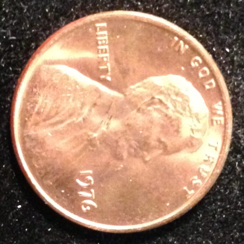 1976 Lincoln Cent Gem BU