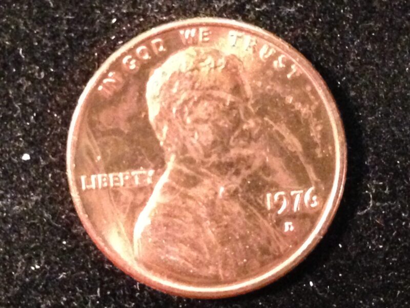 1976-D Lincoln Cent Gem BU
