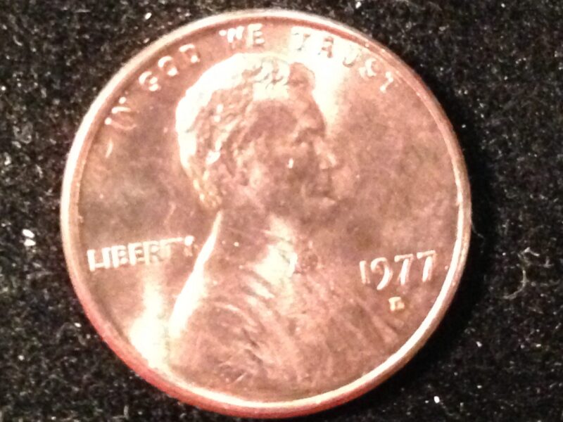 1977-D Lincoln Cent Gem BU