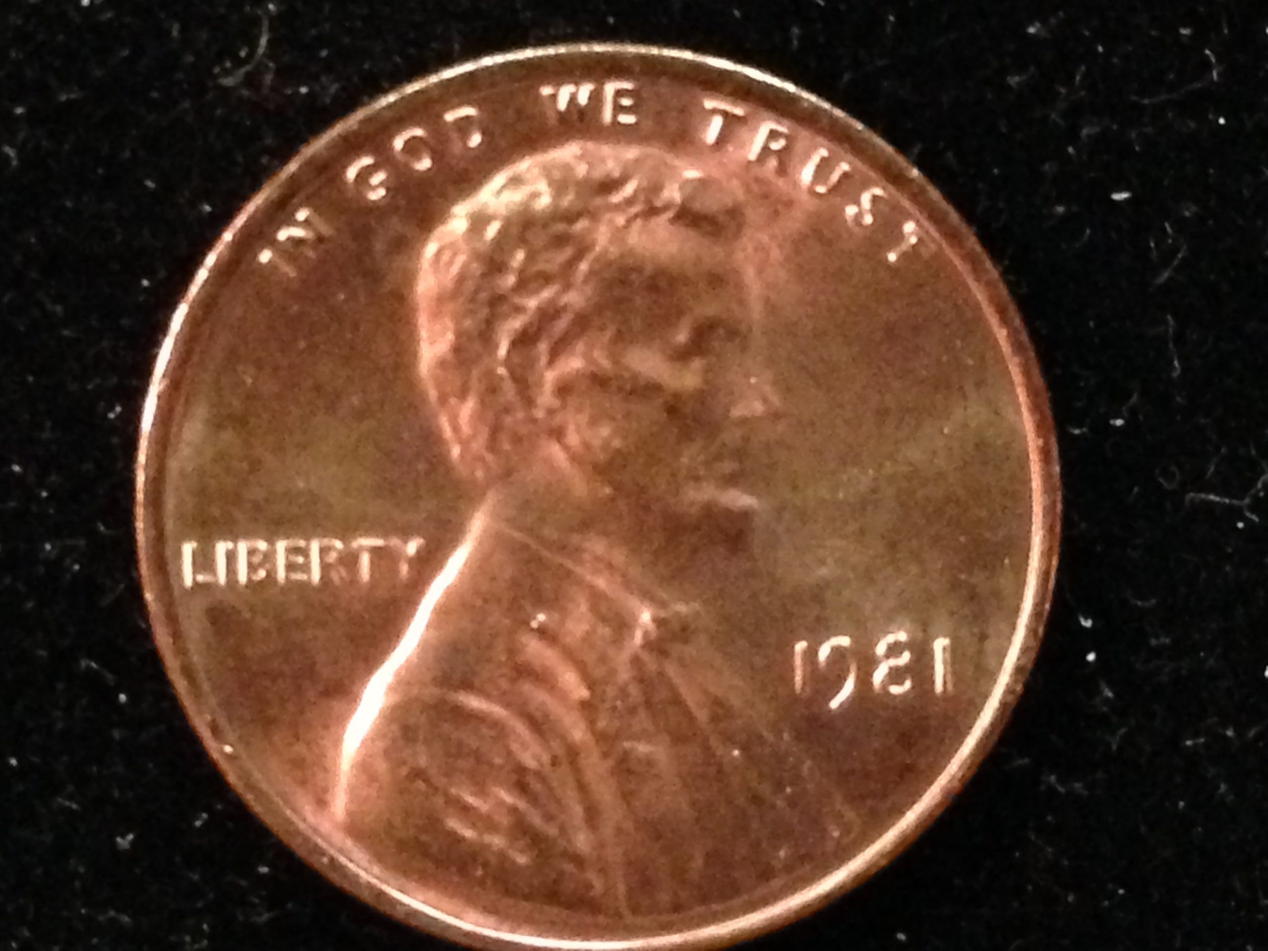1981 Lincoln Cent Gem BU