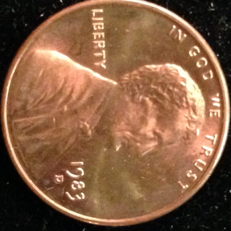 1983-D Lincoln Cent Gem BU
