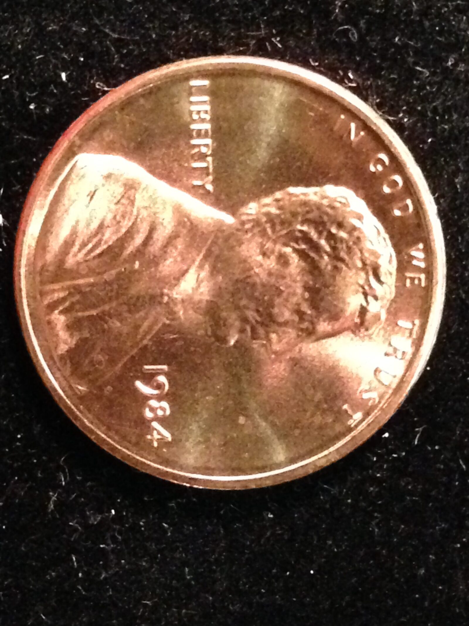 1984 Lincoln Cent Gem BU