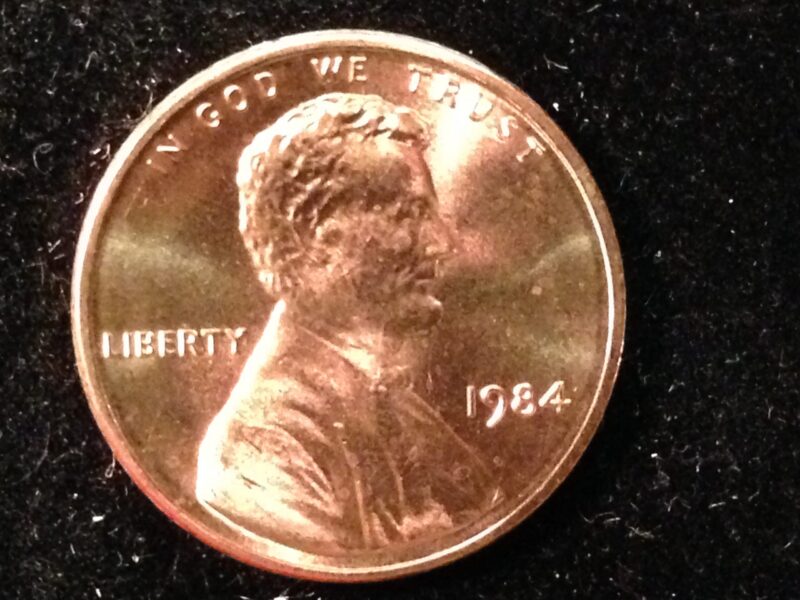 1984 Lincoln Cent Gem BU