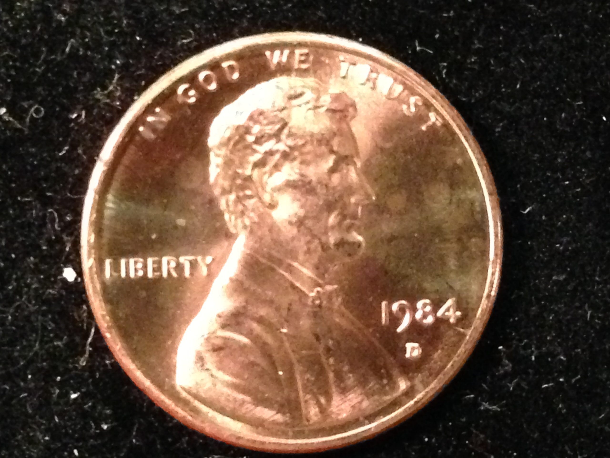 1984-D Lincoln Cent Gem BU