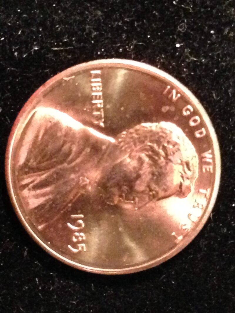 1985 Lincoln Cent Gem BU