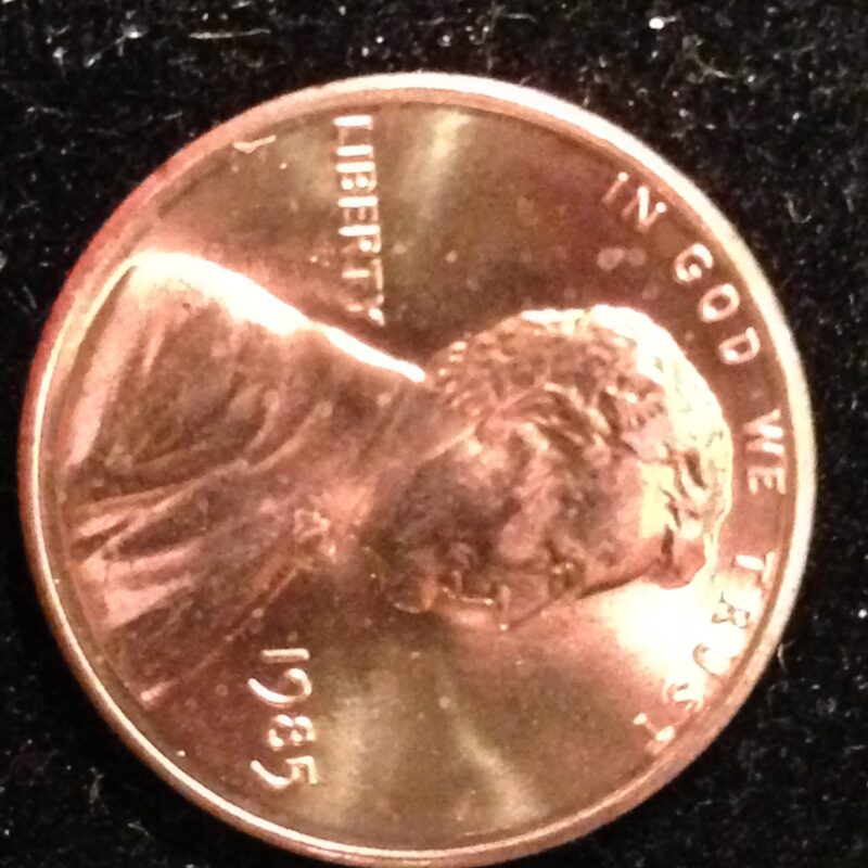 1985 Lincoln Cent Gem BU