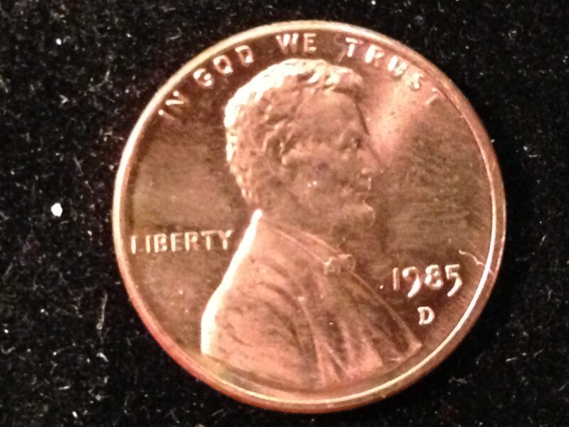 1985-D Lincoln Cent Gem BU