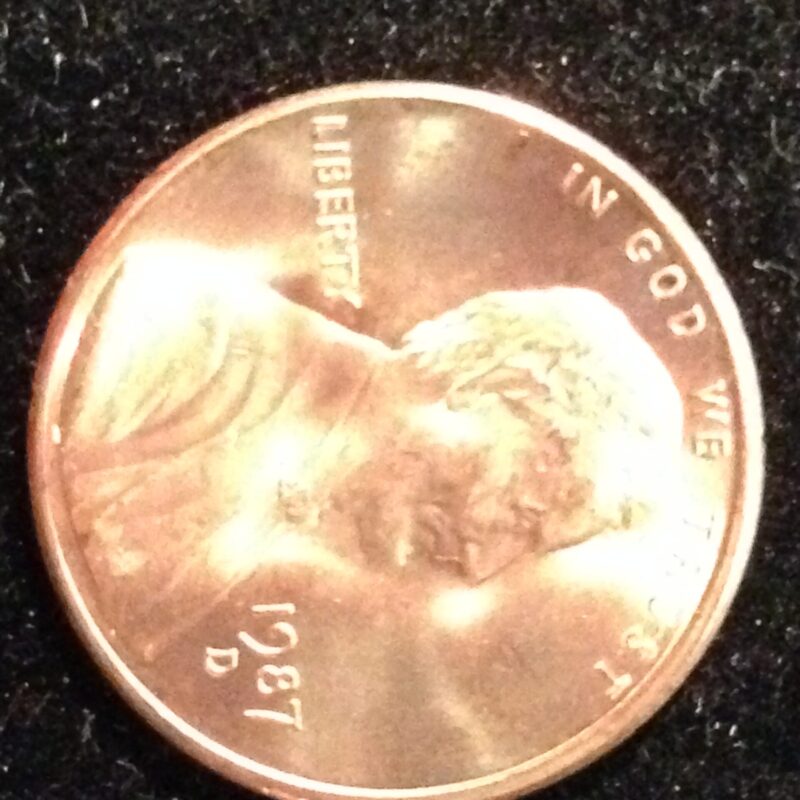 1987-D Lincoln Cent Gem BU