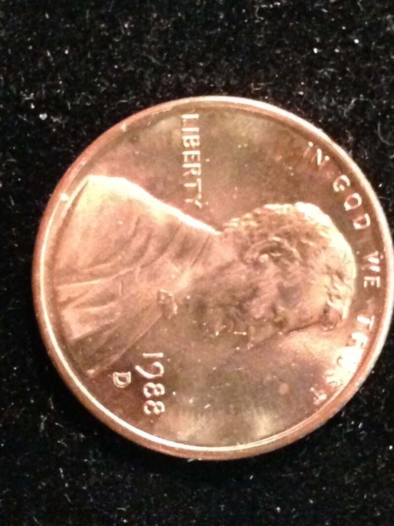 1988-D Lincoln Cent Gem BU